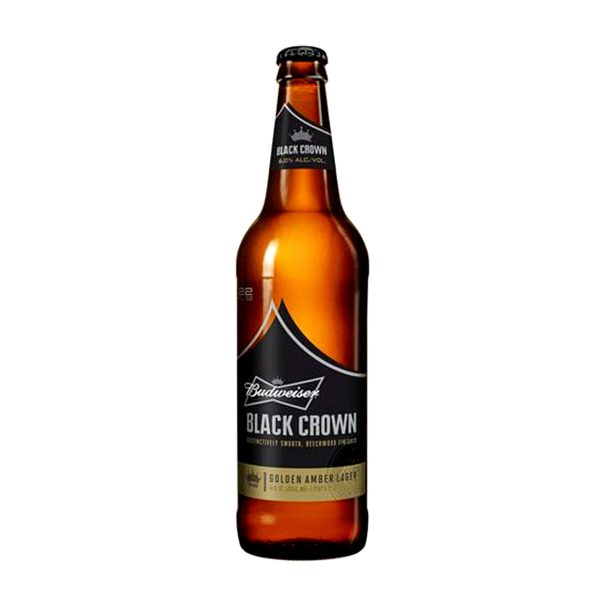 Budweiser Black Crown 6x 12oz Bottles